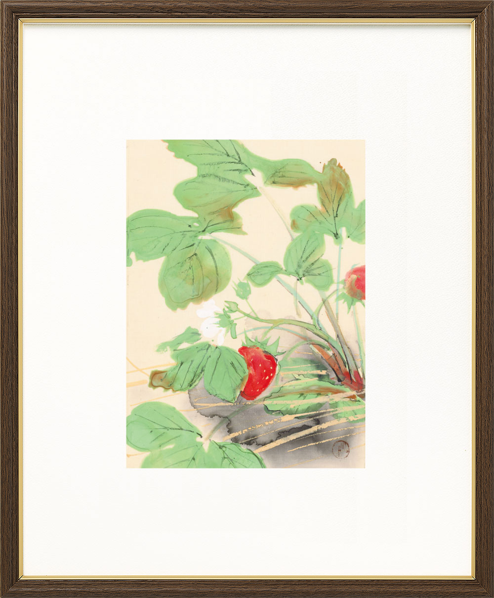 受注制作】婦人之友アートセレクション 高精彩複製画 川端龍子