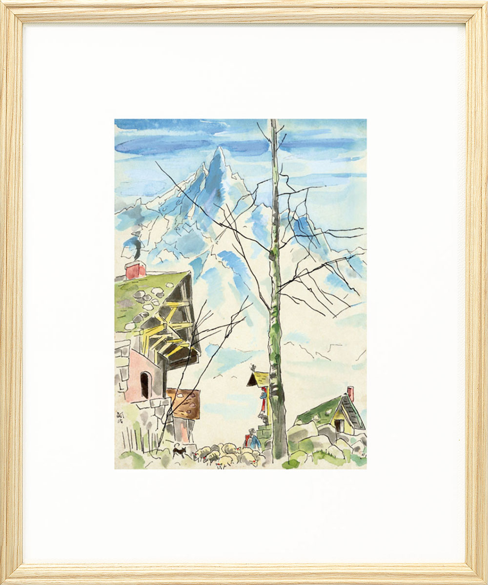 日本画 複製画 『志野』 作者 土牛 gallery-uchida_p1-1134-ky