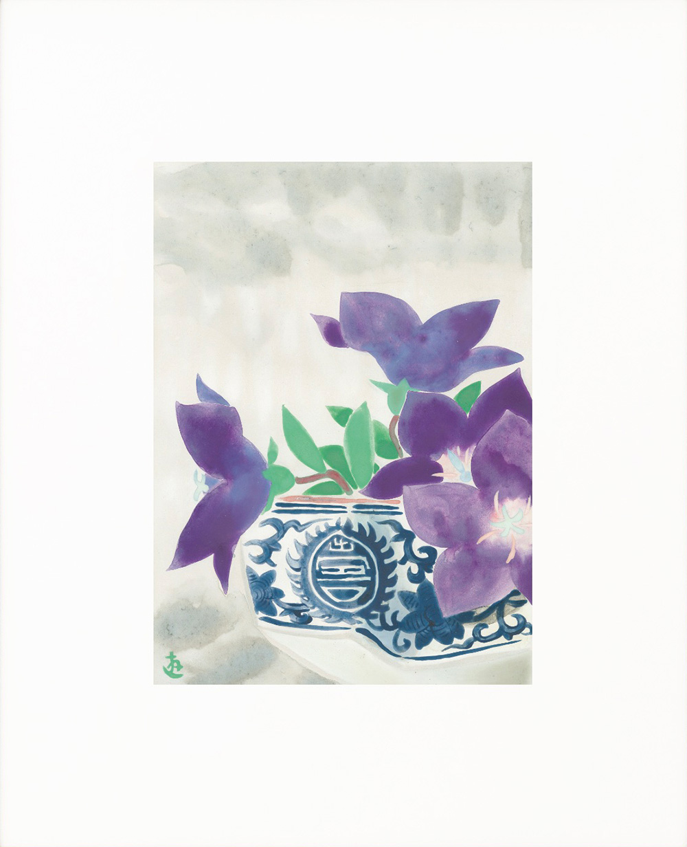 受注制作】婦人之友アートセレクション 高精彩複製画 小倉遊亀